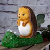 Zombie Igel Gartenfigur mit Solarlampe Produktbild-Vorschau 3