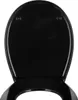 Calmwaters® Premium Toilettendeckel Schwarz einfache Produktbild-Vorschau 14