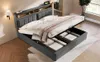 Polsterbett Doppelbett mit USB C Steckdose  Produktbild-Vorschau 10