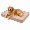 HUNDEBETT HUNDEKISSEN HUNDEMATTE CORD XL 120x80 CM Rosa Produktbild-Vorschau 3