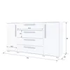 Marlux Meble Kommode R2 mit 2 Türen und 4 Schubladen 160 cm Produktbild-Vorschau 6