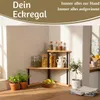 LS-LebenStil Küchenregal Eckregal Holz Metall 52cm Produktbild-Vorschau 6