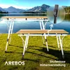 AREBOS Campingtisch faltbar 90x51,5 cm | Höhenverstellbar Produktbild-Vorschau 10
