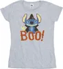 Disney - "Boo!" T-Shirt für Damen BI26007 (S) (Grau) Produktbild-Vorschau 1