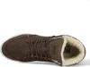 HUB Mark 2.1: Scarpe da ginnastica con lacci, alte, grigie, Anteprima dell’immagine prodotto 9