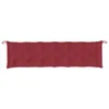 Cuscini per panca da giardino 2 pz. Tessuto Oxford rosso Anteprima dell’immagine prodotto 17