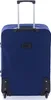 A blue suitcase with wheels and a retractable handle. Anteprima dell’immagine prodotto