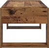 vidaXL Stolik kawowy stare drewno 110 x 50 x 41 cm materiał Podgląd zdjęcia produktu 6