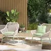 Outsunny Beistelltisch klappbar Gartentisch Ø46 x 53 cm Produktbild-Vorschau 2