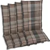 GO-DE Textil, Sesselauflage Hochlehner, 4er-Set, Farbe: Produktbild-Vorschau 1