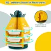 COSTWAY Kinder Spielzeugregal drehbar, Kinderzimmerregal Produktbild-Vorschau 4