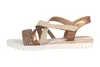 Sandalen für Damen in bronze Produktbild-Vorschau 1