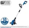 Akumulátorová strunová kosačka Scheppach C-LT300-X | 90° Náhľad obrázku produktu 2