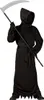 Schwarzer Halloween Phantom Reaper Kinderkostüm Größe: XL / Produktbild-Vorschau 1