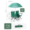 2er Partner Anglerstuhl Campingstuhl mit Sonnenschirm und Produktbild-Vorschau 10