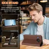 Kožené pouzdro pro Nokia X20 /Nokia X10, magnetické flipové Náhled obrázku produktu 3