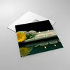 Bilder auf glas - Spa Blume Kerze Stein - 50x50cm - Produktbild-Vorschau 2