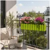 Blumenkasten mit Wasserspeicher Nessa 75 cm Grün Produktbild-Vorschau 1