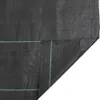 vidaXL Unkrautvlies Schwarz 0,5x50 m PP Produktbild-Vorschau 6