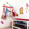 Relaxdays Regenschirm Kinder, 3D Motiv Meerjungfrau, Produktbild-Vorschau 5