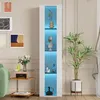 okwish Vitrine Highboard mit Hohe 170,Sideboard Produktbild-Vorschau 2