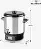 A product shot of an electric kettle with dimensions indicated. Podgląd zdjęcia produktu