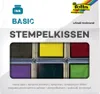 folia 30180 Stempelkissen Set BASIC, 6 Stück farbig Produktbild-Vorschau 1
