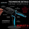 ALPHATEC® Crimpzange Set mit Wechselbacken [0,25-10mm²] Produktbild-Vorschau 4