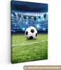 MuchoWow® - Leinwandbilder - Fußball - Stadion - Ball - Produktbild-Vorschau 1