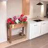ECODECO Hochbeet aus Holz, Blumenkasten Balkon Terrasse, Produktbild-Vorschau 10