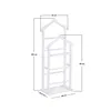 Skye Decor, Beta Double - White, Kommode, Herrendiener, Produktbild-Vorschau 4