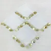 10x Weiß Luxus Halay Mendili groß 30x30 cm Tanztücher Dügün Produktbild-Vorschau 3