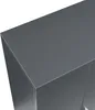 A close-up view of the top corner of a dark gray cabinet. Produktbild-Vorschau
