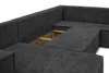 STYLO Couchgarnitur U-Form – Ecksofa in Cord Poso 2 mit Produktbild-Vorschau 4