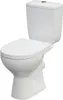 A white toilet on a white background. Produktbild-Vorschau