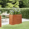 vidaXL Lit surélevé rouillé 100x40x77 cm acier corten Voir les images du produit 2