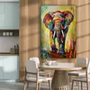MuchoWow® - Leinwandbilder - Elefant - Kunst - Malerei - Produktbild-Vorschau 5