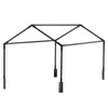 FLO Gewächshaus 60x120x80 cm Transparent und Schwarz Produktbild-Vorschau 11