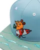 Koaa Snapback Cap Die Maus "Surfer" in blau Produktbild-Vorschau