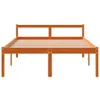 Seniorenbett Wachsbraun 120x190 cm Massivholz Kiefer Produktbild-Vorschau 4