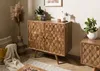 MASSIVMOEBEL24 Kommode Akazie 80x42x75 Akazie natur Produktbild-Vorschau 9