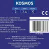 The back of a game box with product information, warnings, and a barcode. Produktbild-Vorschau
