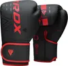 A pair of black and red boxing gloves. Voir les images du produit