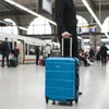 Sada kufrov Zelsius 4 kusy, modrá, cestovný kufor ABS s Náhľad obrázku produktu 5