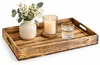 Serviertablett in geflammt 60x40x8cm Holztablett Produktbild-Vorschau 5