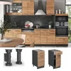Meuble cuisine Vicco Fame-Line Chêne de force doré 40cm Voir les images du produit 3