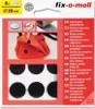 Klettpunkte fix-o-moll 20mm schwarz Produktbild-Vorschau 1