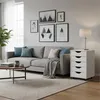 Kolečkový kontejner Relaxdays, 5 zásuvek, rozměry (Š x H x Náhled obrázku produktu 3