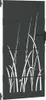 vidaXL Portail de jardin noir 85 x 175 cm Acier revêtu par Voir les images du produit 4