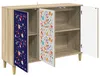 vidaXL Credenza MAINZ, finitura Sonoma, 102 x 33 x 75 cm, Anteprima dell’immagine prodotto 3